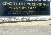 Thi công PCCC cho Cty YUXIN VIETNAM CO.,LTD kcn Becamex Bình Phước