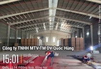 THI CÔNG DỰ ÁN HỆ THỐNG PCCC CHO CÔNG TY TNHH THƯƠNG MẠI DỊCH VỤ ĐẦU TƯ XÂY DỰNG AN VINH – CHI NHÁNH 5 TẠI BÌNH PHƯỚC