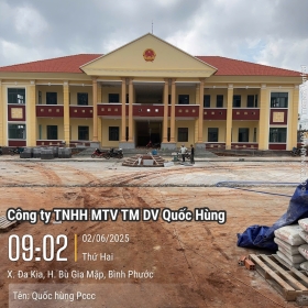 Thi công PCCC Uỷ ban Nhân dân Xã Dakia huyện Bù Gia Mập