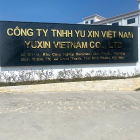 Thi công PCCC cho Cty YUXIN VIETNAM CO.,LTD kcn Becamex Bình Phước