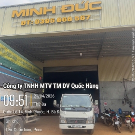 Thi công lắp đặt hệ thống PCCC tại kho xưởng Công ty TNHH Xuất Nhập Khẩu Điều Minh Đức