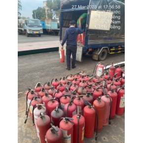 Nạp bình chữa cháy bình phước