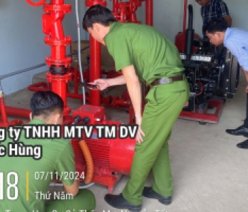 Dịch vụ thi công hệ thống PCCC tại Phước Long Bình Phước | PCCC Quốc Hùng