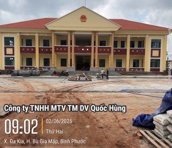 Thi công PCCC Uỷ ban Nhân dân Xã Dakia huyện Bù Gia Mập