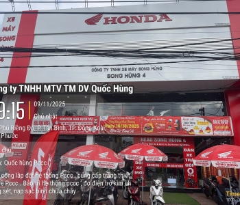 Thi công PCCC Cửa hàng Xe Máy