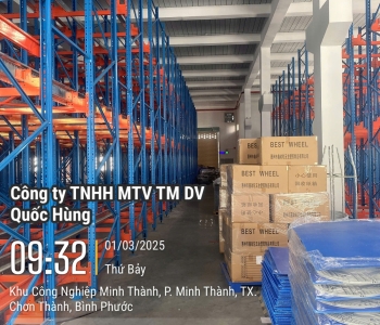 Thi công PCCC cho kho hàng tại KCN Chơn Thành, Bình Phước