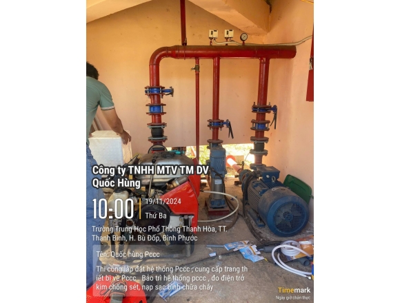 🔧 BẢO HÀNH – BẢO TRÌ HỆ THỐNG PCCC TẠI BÌNH PHƯỚC