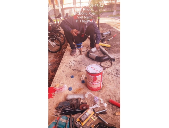 Thi công lắp đặt hệ thống phòng cháy chữa cháy hội trường 400 Công an tỉnh Bình PHƯỚC