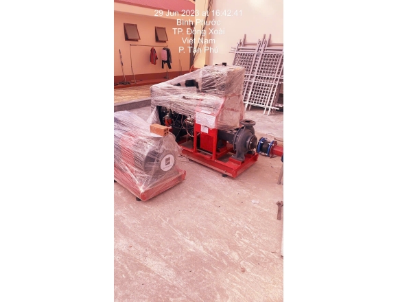 Thi công lắp đặt hệ thống phòng cháy chữa cháy hội trường 400 Công an tỉnh Bình PHƯỚC