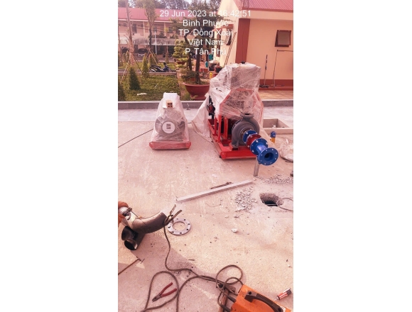 Thi công lắp đặt hệ thống phòng cháy chữa cháy hội trường 400 Công an tỉnh Bình PHƯỚC