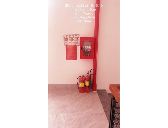 Thi công lắp đặt hệ thống phòng cháy chữa cháy hội trường 400 Công an tỉnh Bình PHƯỚC