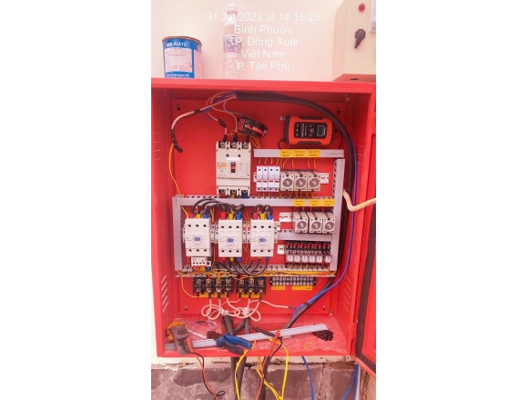 Thi công lắp đặt hệ thống phòng cháy chữa cháy hội trường 400 Công an tỉnh Bình PHƯỚC