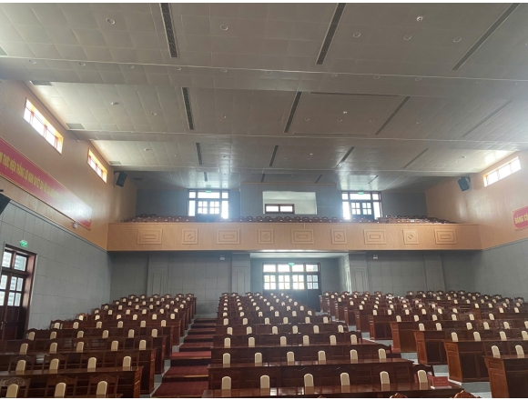 Thi công lắp đặt hệ thống phòng cháy chữa cháy hội trường 400 Công an tỉnh Bình PHƯỚC