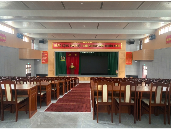 Thi công lắp đặt hệ thống phòng cháy chữa cháy hội trường 400 Công an tỉnh Bình PHƯỚC