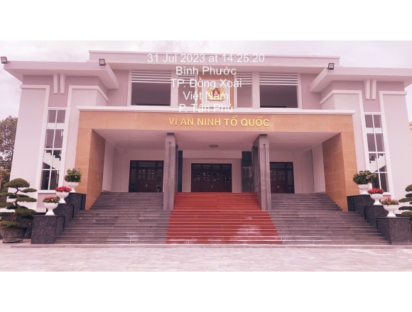 Thi công lắp đặt hệ thống phòng cháy chữa cháy hội trường 400 Công an tỉnh Bình PHƯỚC