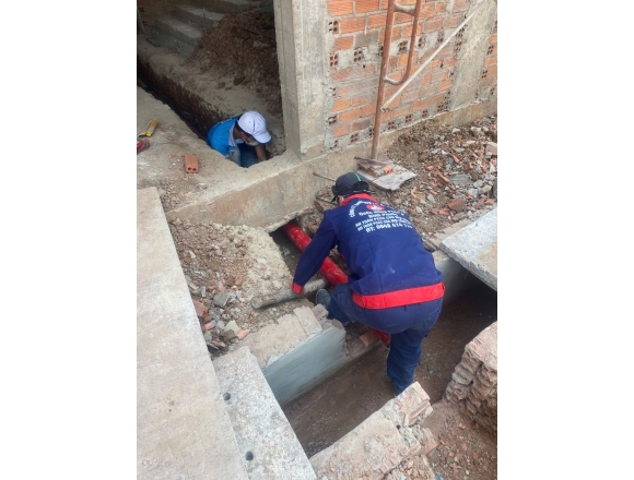 Thi công lắp đặt hệ thống phòng cháy chữa cháy hội trường 400 Công an tỉnh Bình PHƯỚC