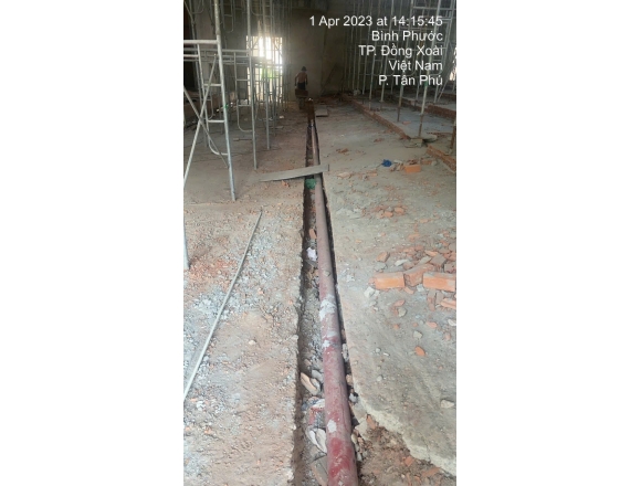 Thi công lắp đặt hệ thống phòng cháy chữa cháy hội trường 400 Công an tỉnh Bình PHƯỚC