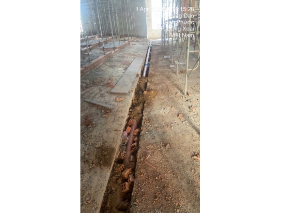 Thi công lắp đặt hệ thống phòng cháy chữa cháy hội trường 400 Công an tỉnh Bình PHƯỚC