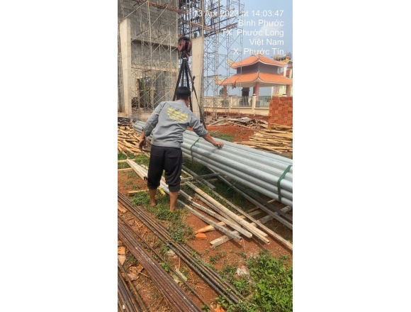 Thi công lắp đặt hệ thống phòng cháy chữa cháy nhiệm thu phòng cháy chữa cháy. Nhà thi đấu đa năng xã Phước Tín, thị xã Phước Long, tỉnh Bình Phước