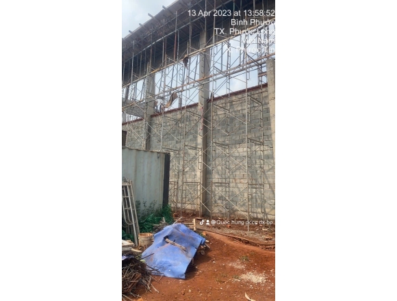 Thi công lắp đặt hệ thống phòng cháy chữa cháy nhiệm thu phòng cháy chữa cháy. Nhà thi đấu đa năng xã Phước Tín, thị xã Phước Long, tỉnh Bình Phước