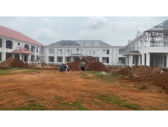 Thi công lắp đặt hệ thống phòng cháy chữa cháy Trường mầm non Hoa Sen, xã Đoàn Kết, huyện Bù Đăng tỉnh Bình Phước