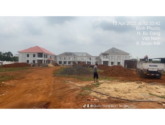 Thi công lắp đặt hệ thống phòng cháy chữa cháy Trường mầm non Hoa Sen, xã Đoàn Kết, huyện Bù Đăng tỉnh Bình Phước