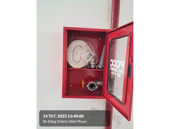 Thi công lắp đặt hệ thống phòng cháy chữa cháy Trường mầm non Hoa Sen, xã Đoàn Kết, huyện Bù Đăng tỉnh Bình Phước