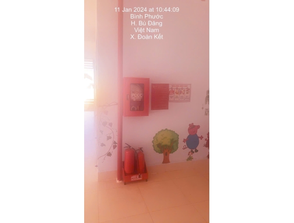 Thi công lắp đặt hệ thống phòng cháy chữa cháy Trường mầm non Hoa Sen, xã Đoàn Kết, huyện Bù Đăng tỉnh Bình Phước