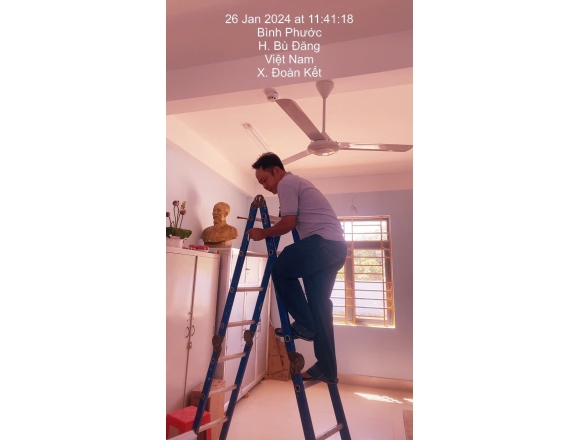 Thi công lắp đặt hệ thống phòng cháy chữa cháy Trường mầm non Hoa Sen, xã Đoàn Kết, huyện Bù Đăng tỉnh Bình Phước