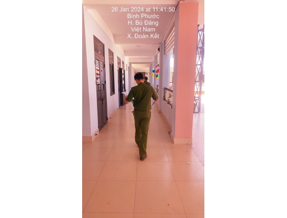 Thi công lắp đặt hệ thống phòng cháy chữa cháy Trường mầm non Hoa Sen, xã Đoàn Kết, huyện Bù Đăng tỉnh Bình Phước