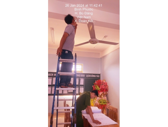 Thi công lắp đặt hệ thống phòng cháy chữa cháy Trường mầm non Hoa Sen, xã Đoàn Kết, huyện Bù Đăng tỉnh Bình Phước