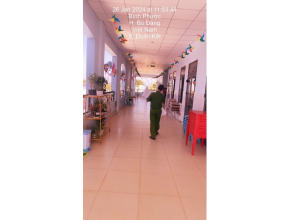 Thi công lắp đặt hệ thống phòng cháy chữa cháy Trường mầm non Hoa Sen, xã Đoàn Kết, huyện Bù Đăng tỉnh Bình Phước