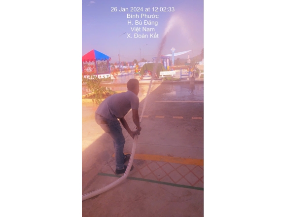 Thi công lắp đặt hệ thống phòng cháy chữa cháy Trường mầm non Hoa Sen, xã Đoàn Kết, huyện Bù Đăng tỉnh Bình Phước