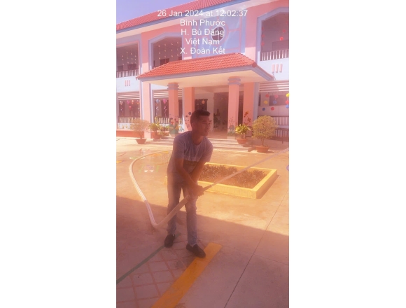 Thi công lắp đặt hệ thống phòng cháy chữa cháy Trường mầm non Hoa Sen, xã Đoàn Kết, huyện Bù Đăng tỉnh Bình Phước