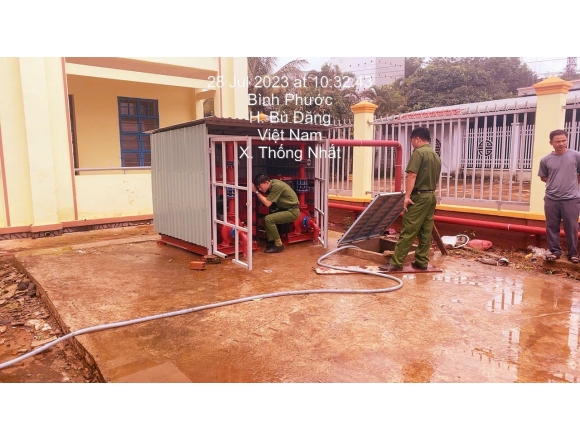 Thi công lắp đặt hệ thống phòng cháy chữa cháy Trường trung học cơ sở Thống Nhất huyện Bù Đăng tỉnh Bình Phước