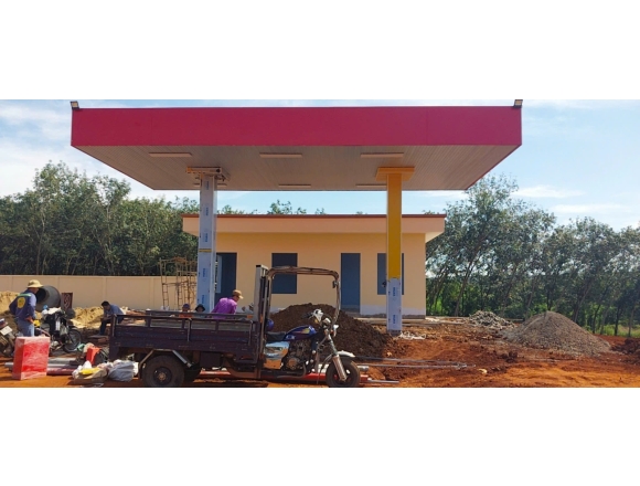 Thi công lắp đặt hệ thống phòng cháy cây xăng bộ quốc phòng binh đoàn 778 , huyện Bù Gia Mập, tỉnh Bình Phước