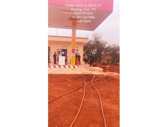 Thi công lắp đặt hệ thống phòng cháy cây xăng bộ quốc phòng binh đoàn 778 , huyện Bù Gia Mập, tỉnh Bình Phước