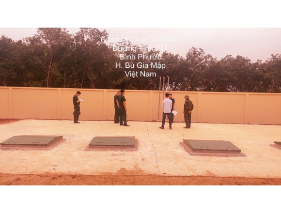 Thi công lắp đặt hệ thống phòng cháy cây xăng bộ quốc phòng binh đoàn 778 , huyện Bù Gia Mập, tỉnh Bình Phước