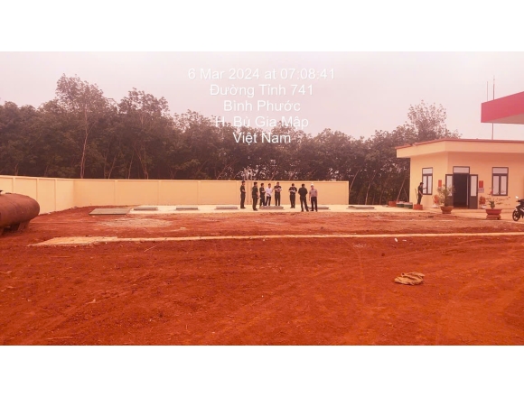 Thi công lắp đặt hệ thống phòng cháy cây xăng bộ quốc phòng binh đoàn 778 , huyện Bù Gia Mập, tỉnh Bình Phước