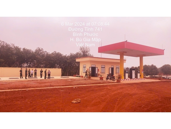 Thi công lắp đặt hệ thống phòng cháy cây xăng bộ quốc phòng binh đoàn 778 , huyện Bù Gia Mập, tỉnh Bình Phước