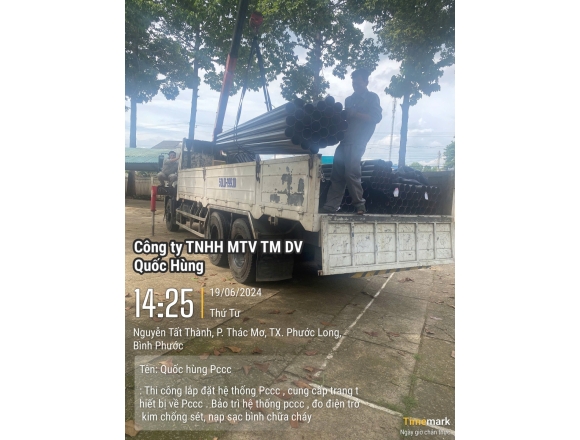 Thi công lắp đặt hệ thống phòng cháy chữa cháy Trường trung học cơ sở thác mơ, phường Thác Mơ, thị xã Phước Long, tỉnh Bình Phước