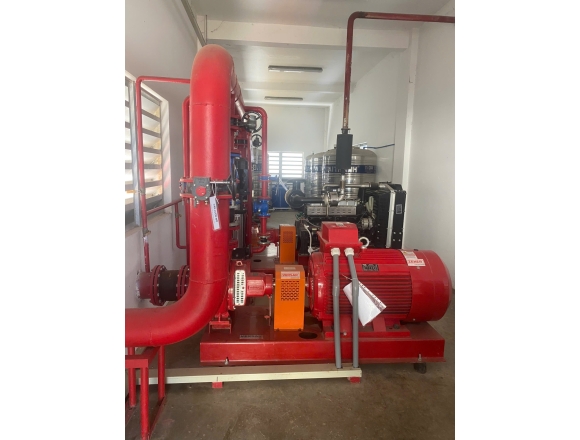 Thi công hệ thống PCCC cho kho bạc Thị xã Bình Long Long tỉnh Bình Phước