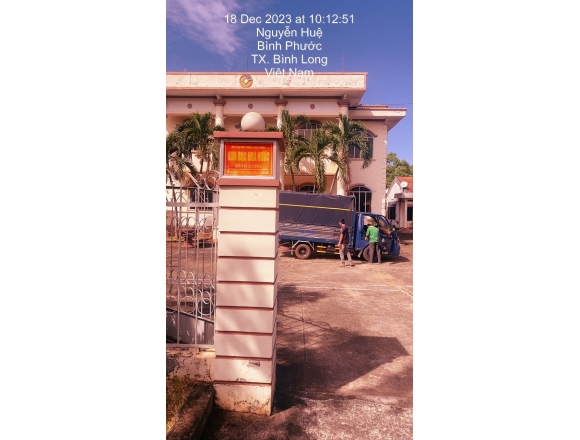 Thi công hệ thống PCCC cho kho bạc Thị xã Bình Long Long tỉnh Bình Phước