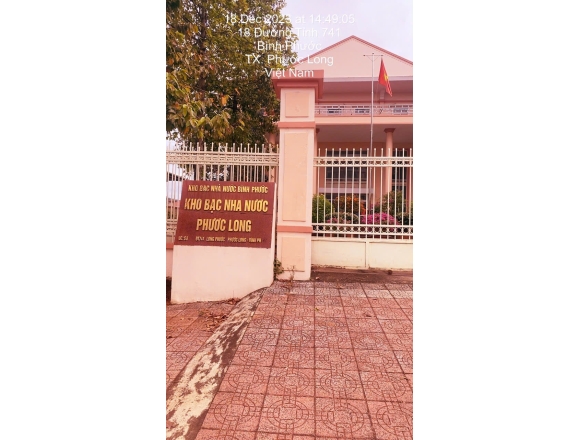 Thi công hệ thống PCCC cho kho bạc Thị xã Phước Long tỉnh Bình Phước