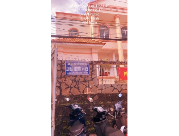 Thi công hệ thống PCCC cho kho bạc Lộc Ninh, tỉnh Bình Phước