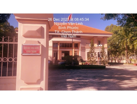 Thi công hệ thống PCCC cho kho bạc Thị xã Chơn Thành Long tỉnh Bình Phước