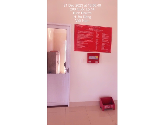 Thi công hệ thống PCCC cho kho bạc Huyện Bù Băng tỉnh Bình Phước