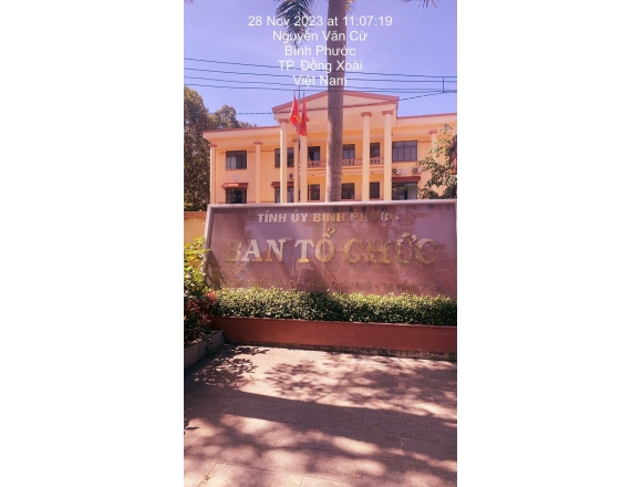 Lắp đặt hệ thống PCCC tại cơ sở Ban tổ chức Tỉnh Bình Phước