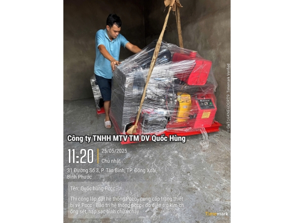 Thi công PCCC Trại Tạm giam C.A Tỉnh Bình Phước