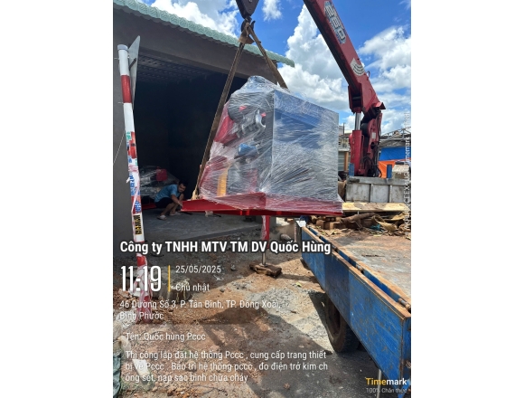 Thi công PCCC Trại Tạm giam C.A Tỉnh Bình Phước